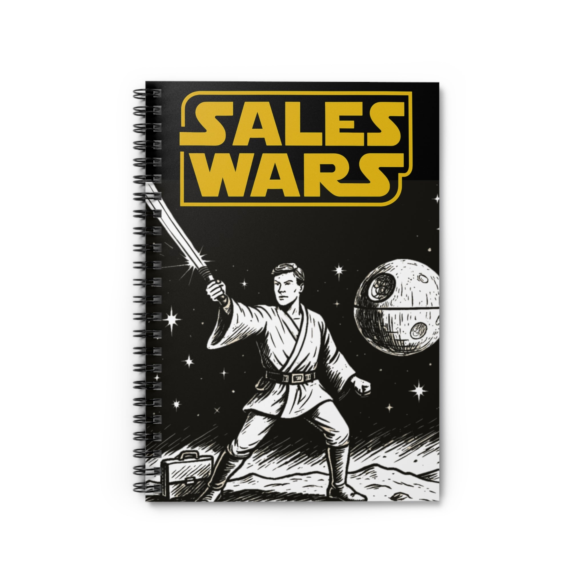 Sales Wars Spiral Notebook - Perfect for Creatives, Gifts, Journal, School, Organization, Office