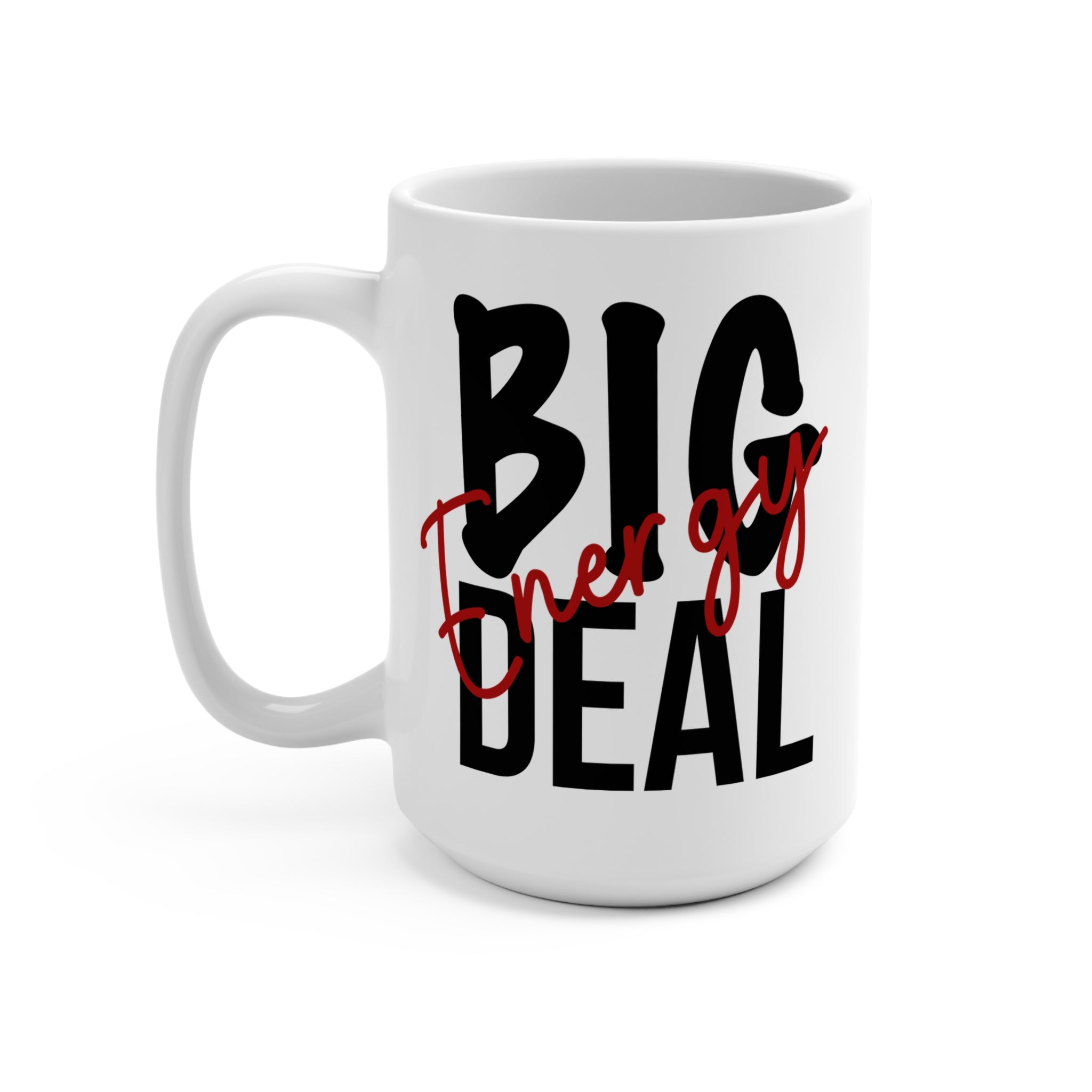 Ego Boost Mug – 15oz of Confidence, Caffeine, and Chaos, Fun Gift for Him/Her, Unique Office Decor, Light-hearted Coffee Lover's Cup