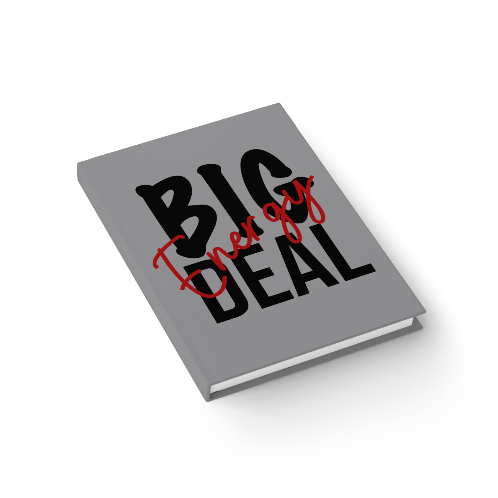 Big Deal Energy Journal – Where Big Ideas Meet Bigger Ambitions, Self-Reflection, Goal-Setting, Gift for Graduates, Motivational