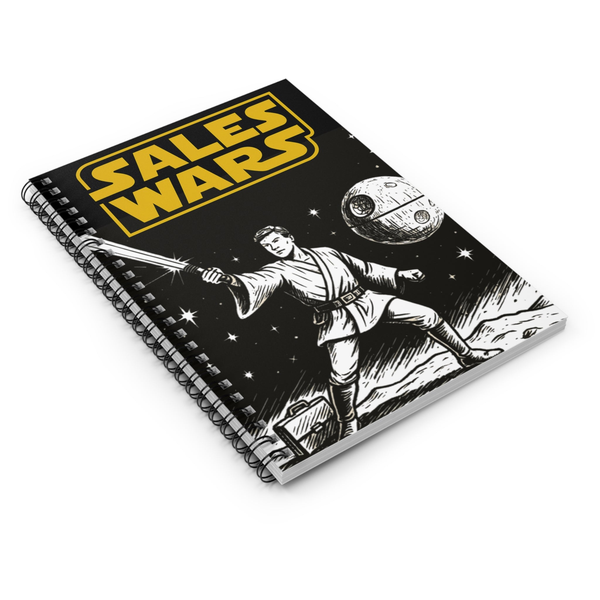 Sales Wars Spiral Notebook - Perfect for Creatives, Gifts, Journal, School, Organization, Office