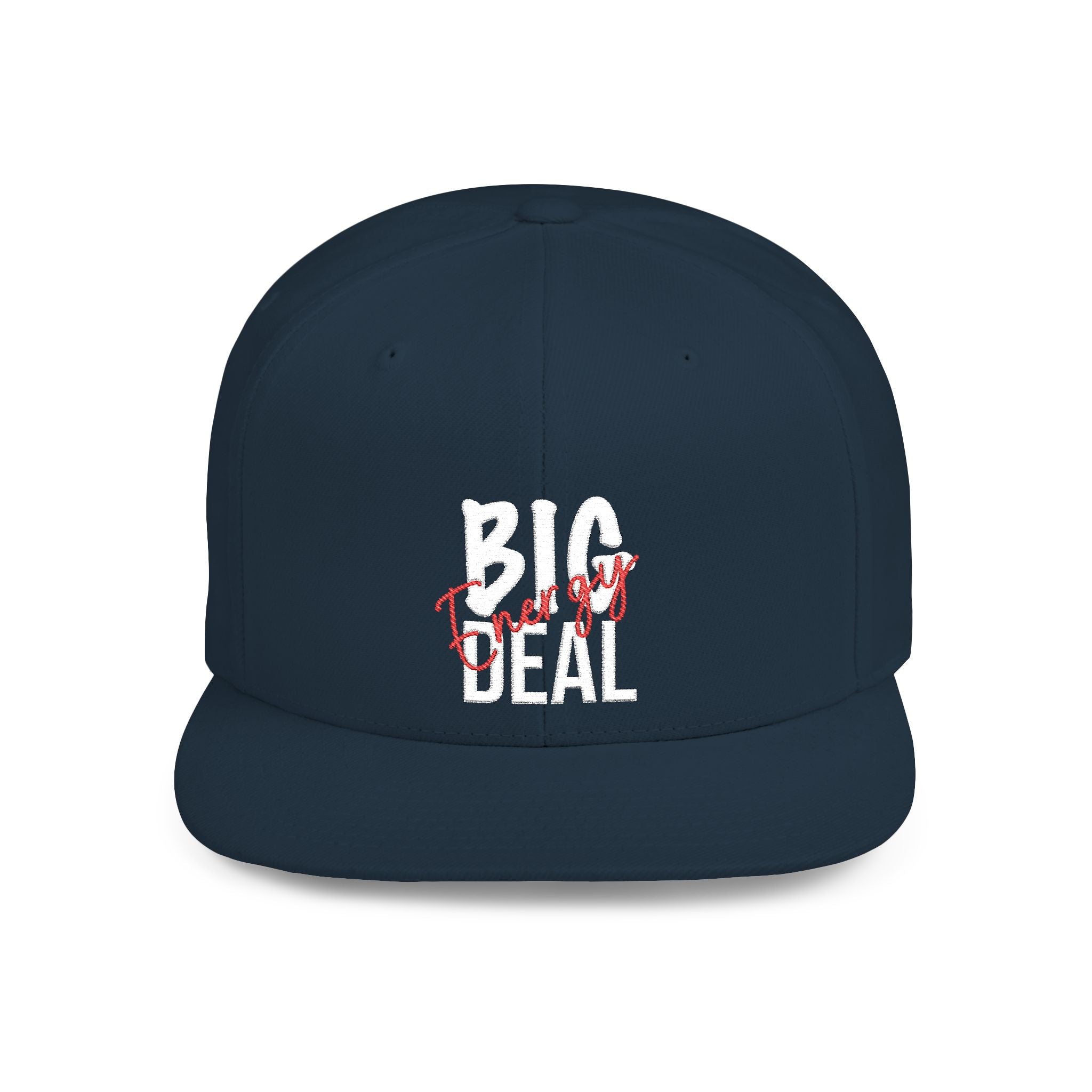 Big Deal Energy Snapback – Because Modesty Doesn’t Close Deals | Trendy Urban Cap for Streetwear Lovers, Gift Idea for Birthdays, Parties, Holidays