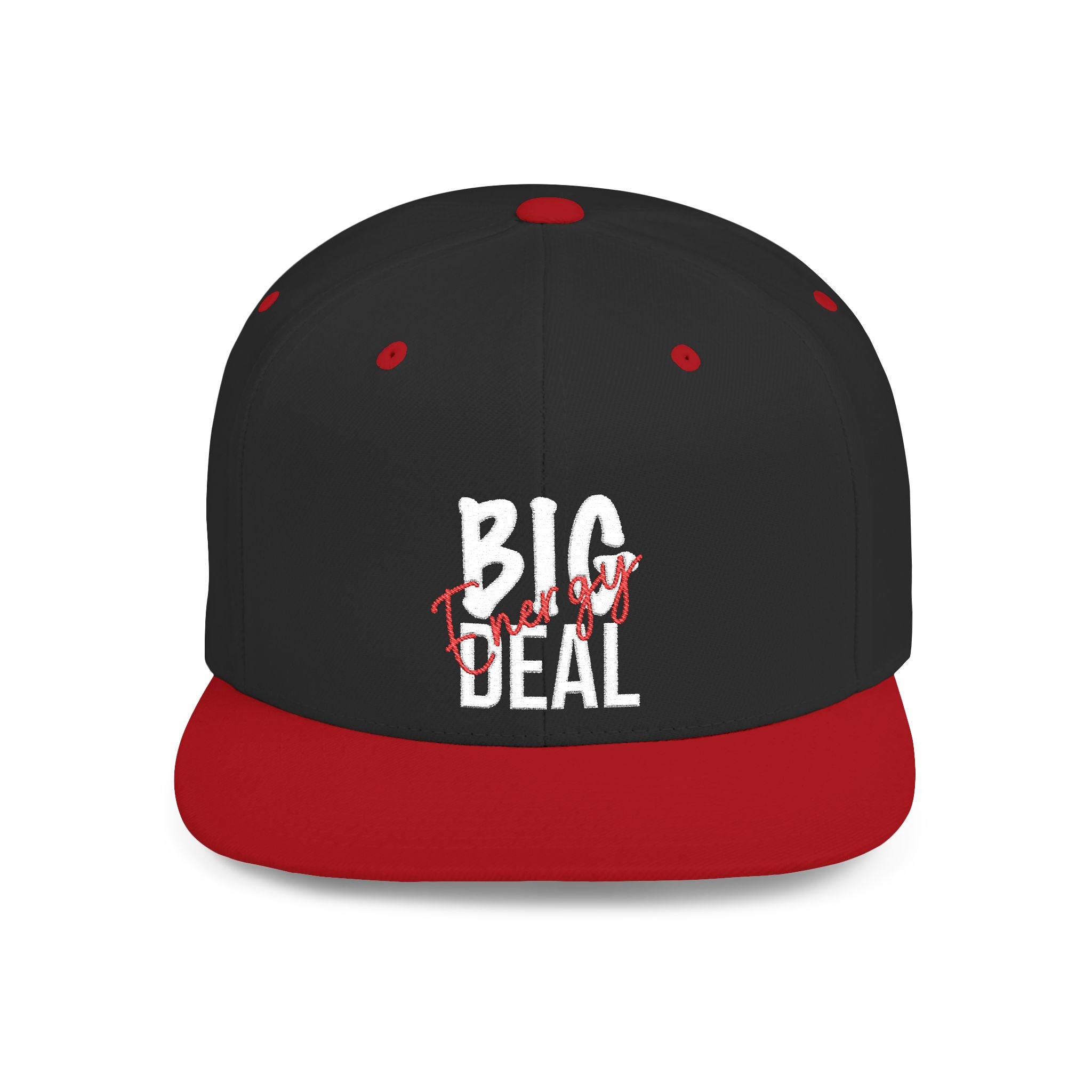 Big Deal Energy Snapback – Because Modesty Doesn’t Close Deals, Trendy Cap, Unique Gift, Streetwear Accessory, Hip Hop Style, Casual Summer Hat