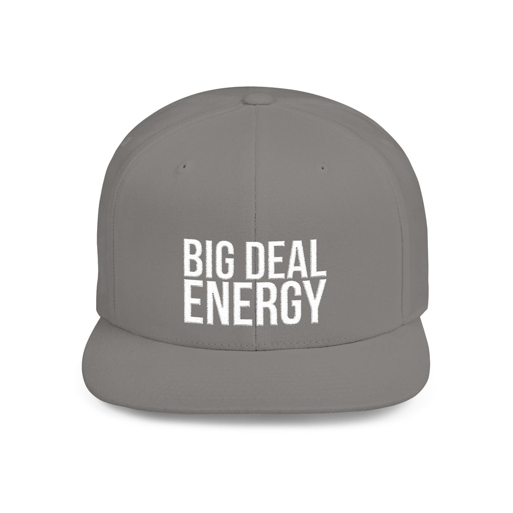 Big Deal Energy Snapback – Because Modesty Doesn’t Close Deals, Stylish Cap, Trendy Accessory, Perfect Gift for Friends, Casual Outings, Statement Piece