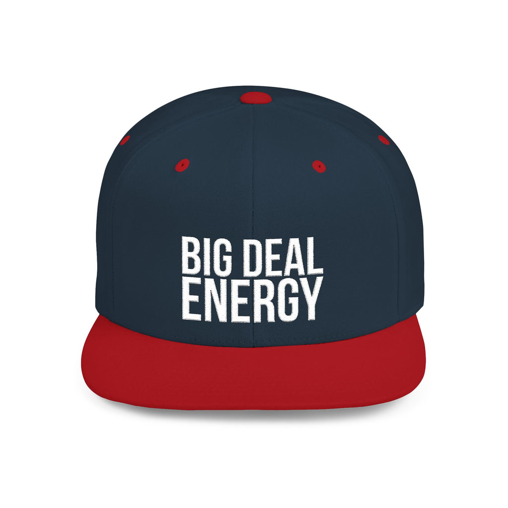 Big Deal Energy Snapback – Because Modesty Doesn’t Close Deals, Stylish Cap, Trendy Accessory, Perfect Gift for Friends, Casual Outings, Statement Piece